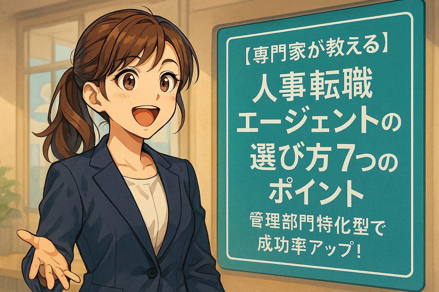 【専門家が教える】人事転職エージェントの選び方7つのポイント | 管理部門特化型で成功率アップ！